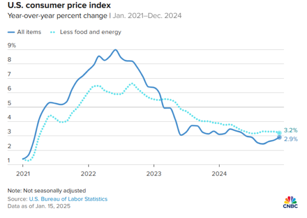 USA: Here’s the inflation breakdown for December 2024 — in one chart ...